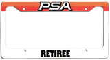 PSA Retiree - License Plate Frame