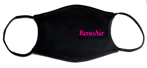 Reno Air Pink Logo Face Mask