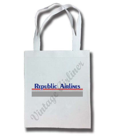 Republic Airlines Logo Tote Bag
