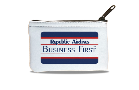 Republic Airlines Bag Sticker Rectangular Coin Purse