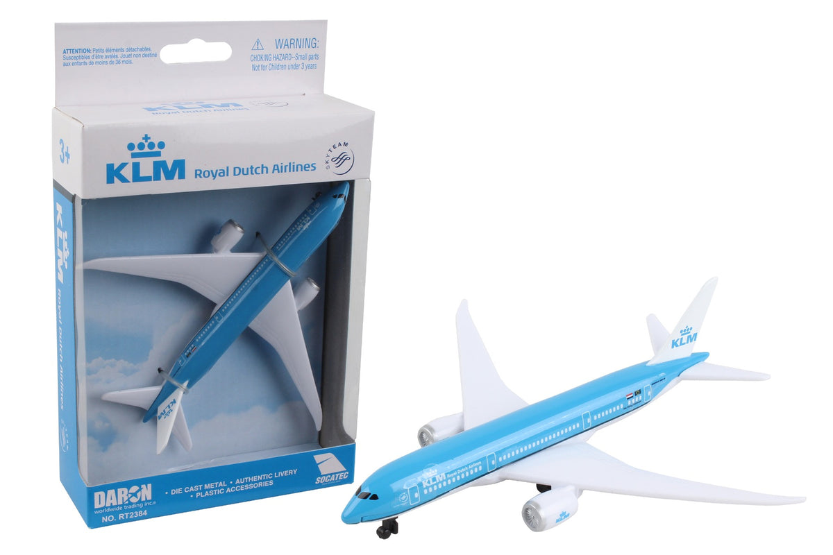 KLM Single Metal AIrplane – Airline Employee Shop