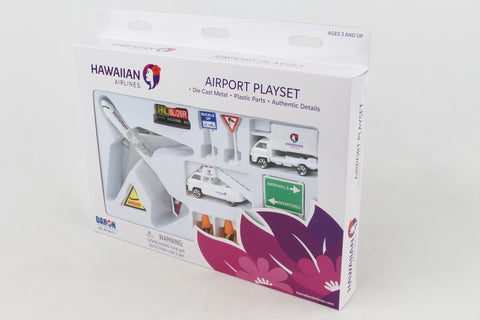 HAWAIIAN AIRLINES PLAYSET NEW LIVERY