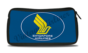 Singapore Airlines Logo Bag Sticker Travel Pouch