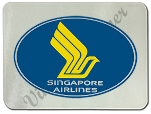 Singapore Airlines Logo Glass Cutting Board