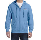 Air Cal Logo Zipped Hooded Sweatshirt