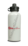 Slick Airways Inc Logo Aluminum Water Bottle