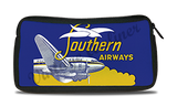 Southern Airways 1950's Vintage Bag Sticker Travel Pouch