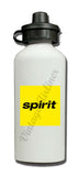 Spirit Airlines Black on Yellow Aluminum Water Bottle