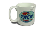TACA Airlines Vintage Bag Sticker  Coffee Mug