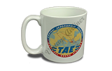 TAE Greek Airlines Vintage Bag Sticker  Coffee Mug