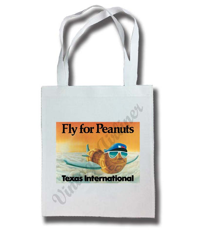 Texas International Fly for Peanuts Tote Bag