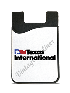 Texas International Airlines Logo Card Caddy