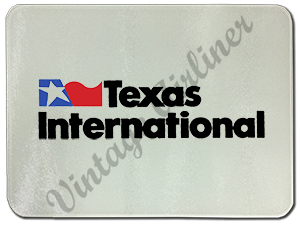 Texas International Logo Glass Cutting Board
