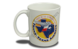 Trans Texas Airways Vintage Bag Sticker  Coffee Mug