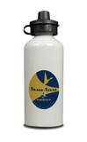 Trans Texas Airways 1960's Vintage Yellow Aluminum Water Bottle