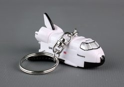 Space Shuttle Keychain W/Light & Sound Discovery