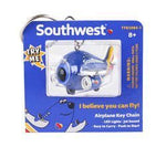 Southwest Airplane Keychain W/Light & Sound New Livery