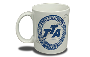 Trans-Texas Airways Rope Logo  Coffee Mug