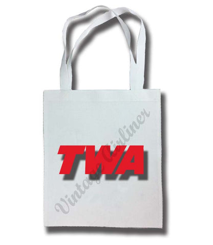 TWA Red Logo Tote Bag