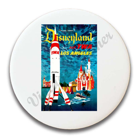 TWA Disneyland Magnets