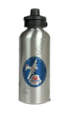 TWA Light Blue Route of the Stratoliner Bag Sticker Aluminum Water Bottle