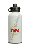 TWA 1959 Globe Logo Aluminum Water Bottle