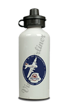 TWA Dark Blue Route of the Stratoliner Bag Sticker Aluminum Water Bottle