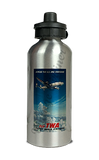 TWA European Travel Poster Aluminum Water Bottle