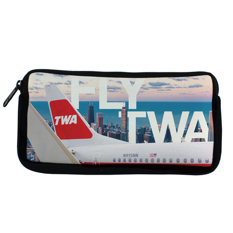 Fly TWA Travel Pouch