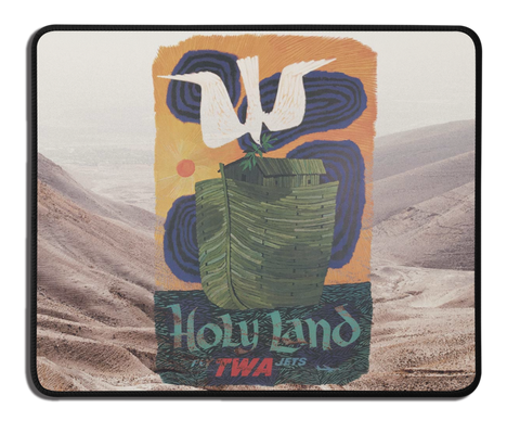 TWA Holy Land Collage Mousepad