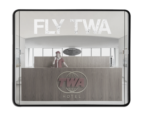 TWA Hotel Mousepad