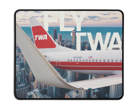 TWA City Skyline Mousepad