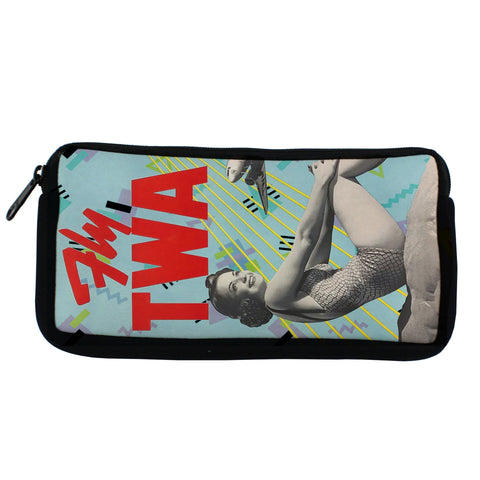 TWA Vintage Poster Travel Pouch