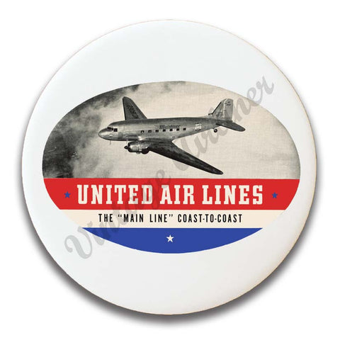 United Airlines 1940's Magnets