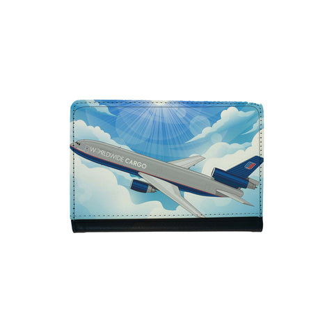 United Airlines DC10 Cargo Passport Case