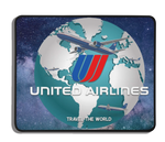 United Airlines Globe Mousepad