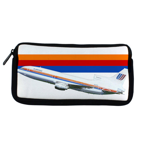 United Airlines Tulip Livery Travel Pouch