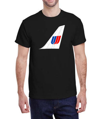 United Airlines 737 Livery Tail T-Shirt