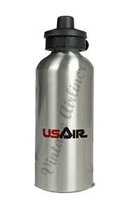 US Air 1979 Logo Aluminum Water Bottle