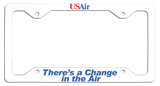USAir - There's a Change in the Air - License Plate Frame - Last Logo