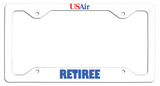 USAir Retiree - License Plate Frame - Last Logo