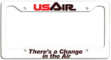 USAir - There's a Change in the Air - License Plate Frame - First Logo
