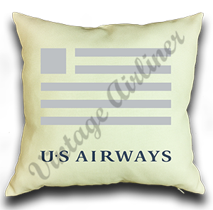 US Airways Logo Linen Pillow Case Cover
