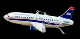 US Airways Livery Airplane Christmas Ornament'