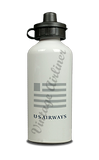 US Airways Logo Aluminum Water Bottle