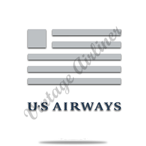 US Airways Logo Round Coaster