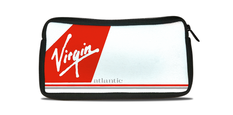 Virgin Atlantic Logo Bag Sticker Travel Pouch