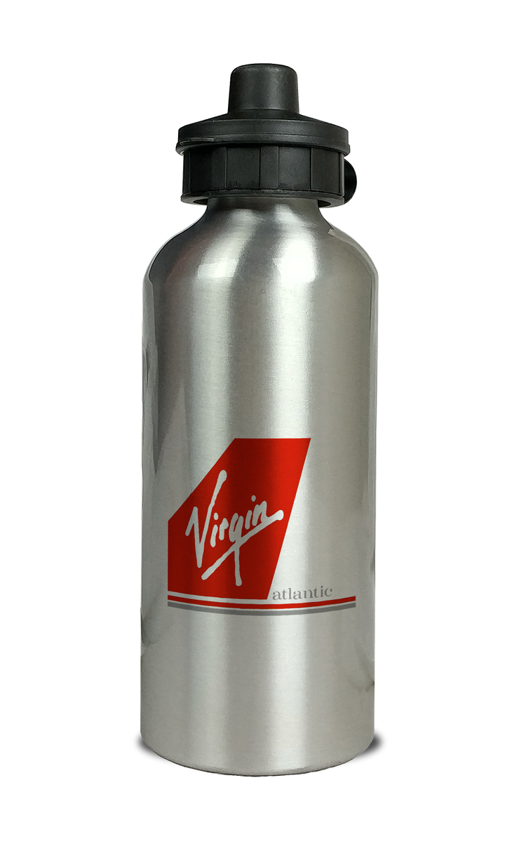 Virgin Atlantic Logo Aluminum Water Bottle – Airline Employee Shop