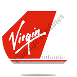 Virgin Atlantic Logo Round Coaster