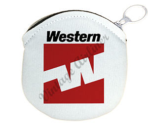 Western Airlines Last Logo Round Coin Purse